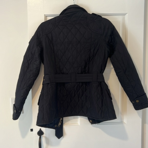 Barbour Quilted Jacket, Navy, US 4 - Picture 3 of 8